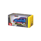 18-21088 BU Bburago 1:24 Collezione - Renault 5 Turbo Blue/Red