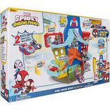 SP090100 Rei Toys Spidey City Playset con 2 veicoli esclusivi