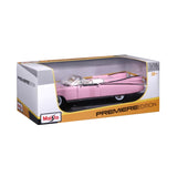 10-36813 Bburago Maisto - 1959 Cadillac Eldorado Biarritz - 1:18 - rosa