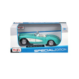 10-31275 Maisto - 1957 Chevrolet Corvette - 1:24 - azzurro