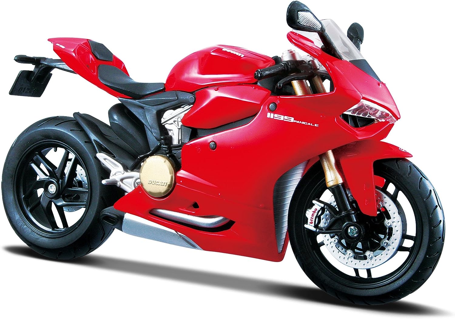 39193 Maisto Model kit - Motorcycles - Ducati 1199 Panigale Red 1:12