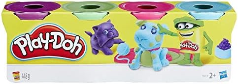 Hasbro - Play-Doh - 4 Vasetti