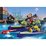 71147 Playmobil City Action - Unità Speciale - Quad Terra-Acqua