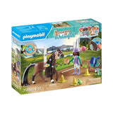71355 Playmobil Horses of Waterfall - Percorso a ostacoli per torneo