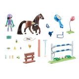 71355 Playmobil Horses of Waterfall - Percorso a ostacoli per torneo
