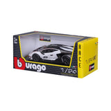 18-28023 - Bburago - 1:24 - Racing - Lamborghini Essenza SCV12 - #12 Bianca/Nera