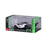 18-41167 - Bburago - 1:32 - Race - Lamborghini Essenza SCV12 - #12 Bianca/Nera
