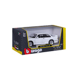 *18-21100 WT Bburago - BMW M3 e30 (1988), bianca - Scala 1:24