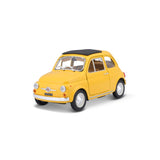 18-22098 Bburago - Fiat 500F (1965), gialla - Scala 1:24