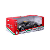 18-16017 GY - Bburago - 1:18 - Ferrari R&P - 296 GTB Assetto Fiorano grigio