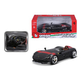 18-26027 Bburago Ferrari Race&Play - Ferrari Monza, nera - Scala 1:24