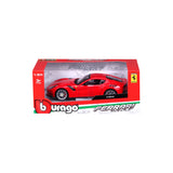18-26021 Bburago Ferrari Race&Play - Ferrari F12tdf, rossa - Scala 1:24