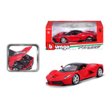18-26001 Bburago Ferrari R&P - Ferrari LaFerrari, rossa - Scala 1:24