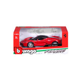18-26001 Bburago Ferrari R&P - Ferrari LaFerrari, rossa - Scala 1:24