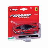 18-36001 Bburago 1:43 Ferrari R&P, Card follow "2023 Q - modello casuale