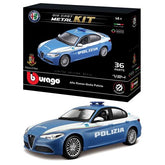 18-25129 Bburago 1:24 - Model KIT - Alfa Romeo Giulia Polizia