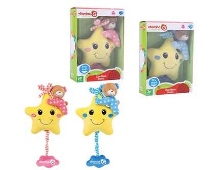 055600 VITAMINA G CARILLON STELLA CM. 18X15 C/ORSETTO TRY ME