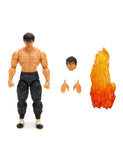 Jada Toys Street Fighter II Fei-Long Action Figure 15 cm Personaggio Articolato