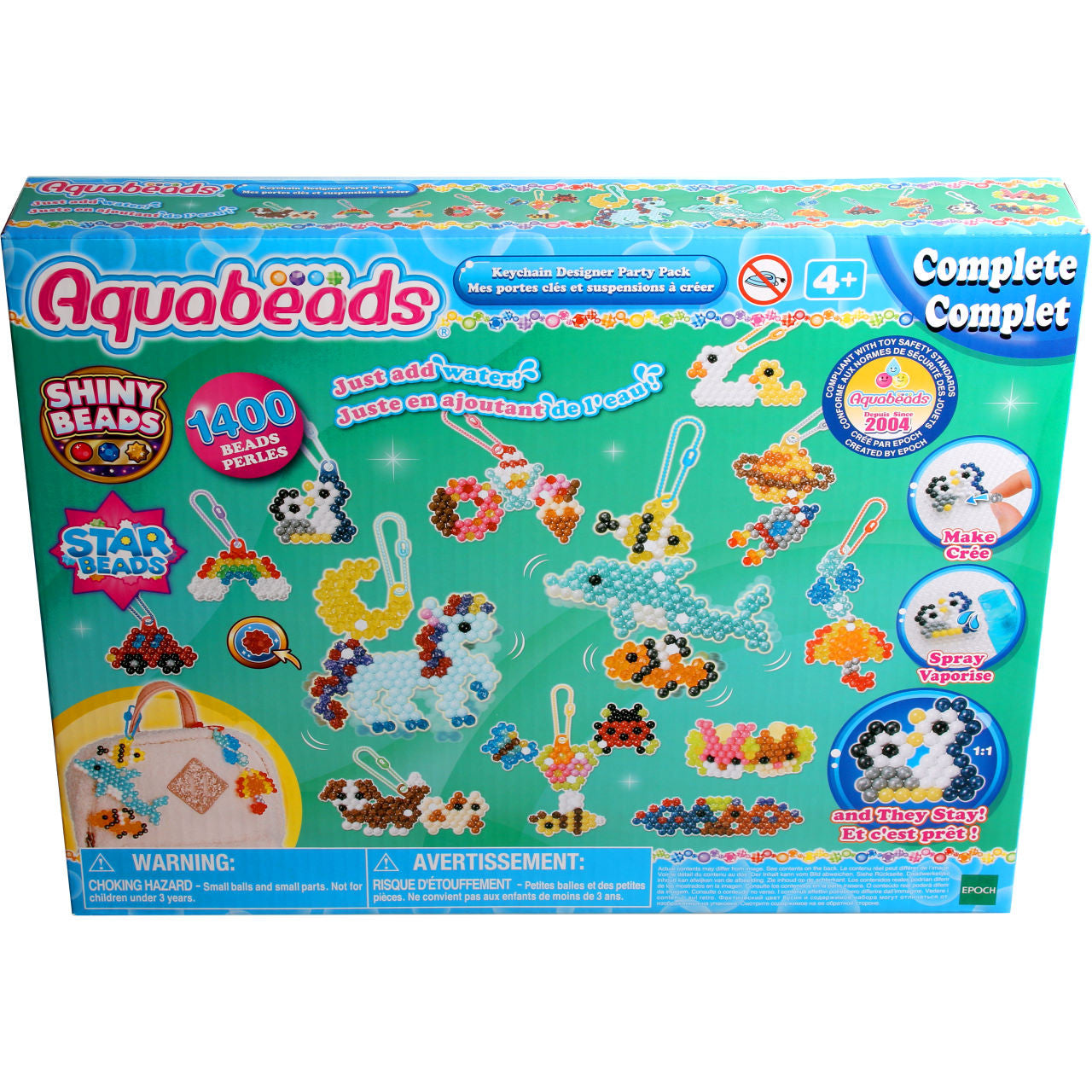 35025 Aquabeads- Portachiavi Designer Party