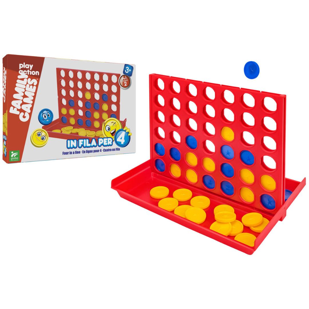 41374 Globo - In fila per 4 Maxi - Family Games