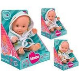 BAMBOLA 21CM C/ACCAPPATOIO 3 ASS