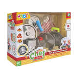 664172 Globo - WTOY - Pentoline metallo con 8 accessori cucina