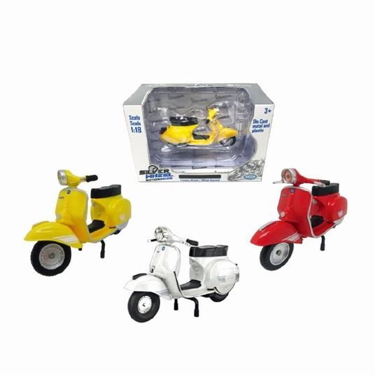 41259 Silver Wheel - Vespa 200 Rally, in scala 1:18 - Colore casuale