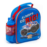 42013 ODS - Hot Wheels: Zaino-Borsa 2 in 1, con borraccia