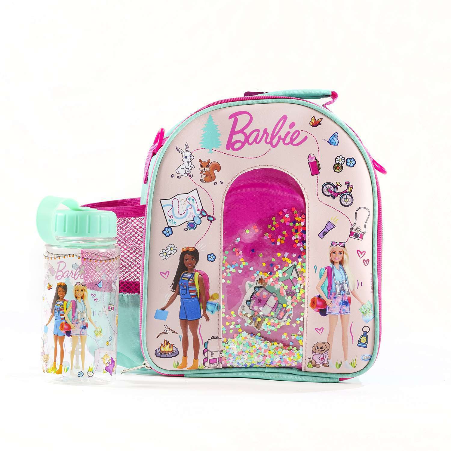 44902 ODS BARBIE - BORSA ZAINO 2 IN 1 con borraccia