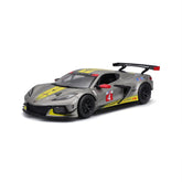 18-28024 - Bburago - 1:24 Racing - Chevrolet Corvette C8R - #4 Grigia e Gialla
