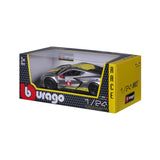 18-28024 - Bburago - 1:24 Racing - Chevrolet Corvette C8R - #4 Grigia e Gialla