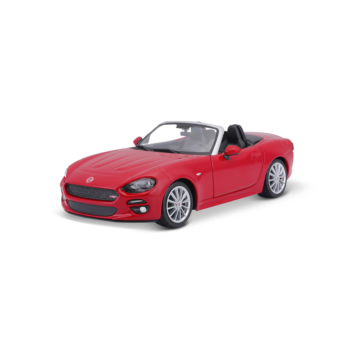 18-21083 Bburago - Fiat 124 Spider, rossa - Scala 1:24