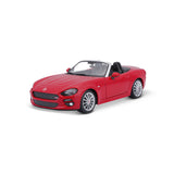 18-21083 Bburago - Fiat 124 Spider, rossa - Scala 1:24