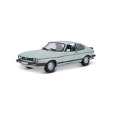 18-21093 GN Bburago - Ford Capri GT (1982), verde - Scala 1:24
