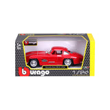 18-22023 RD - Bburago - 1:24 - 1954 Mercedes-Benz 300 SL - Rossa