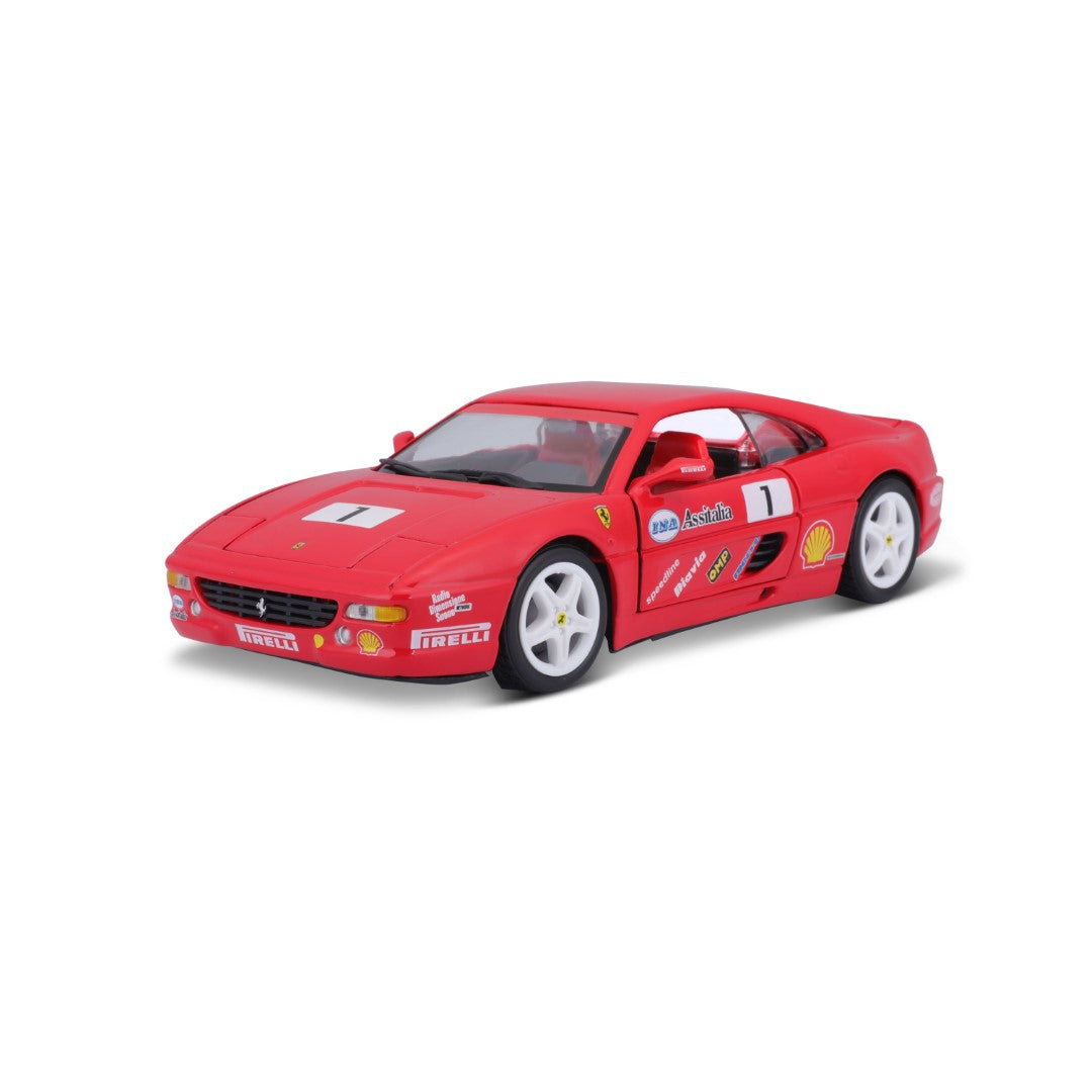 18-26306 Bburago Ferrari Racing - Ferrari F355 Challenge, rossa - 1:24