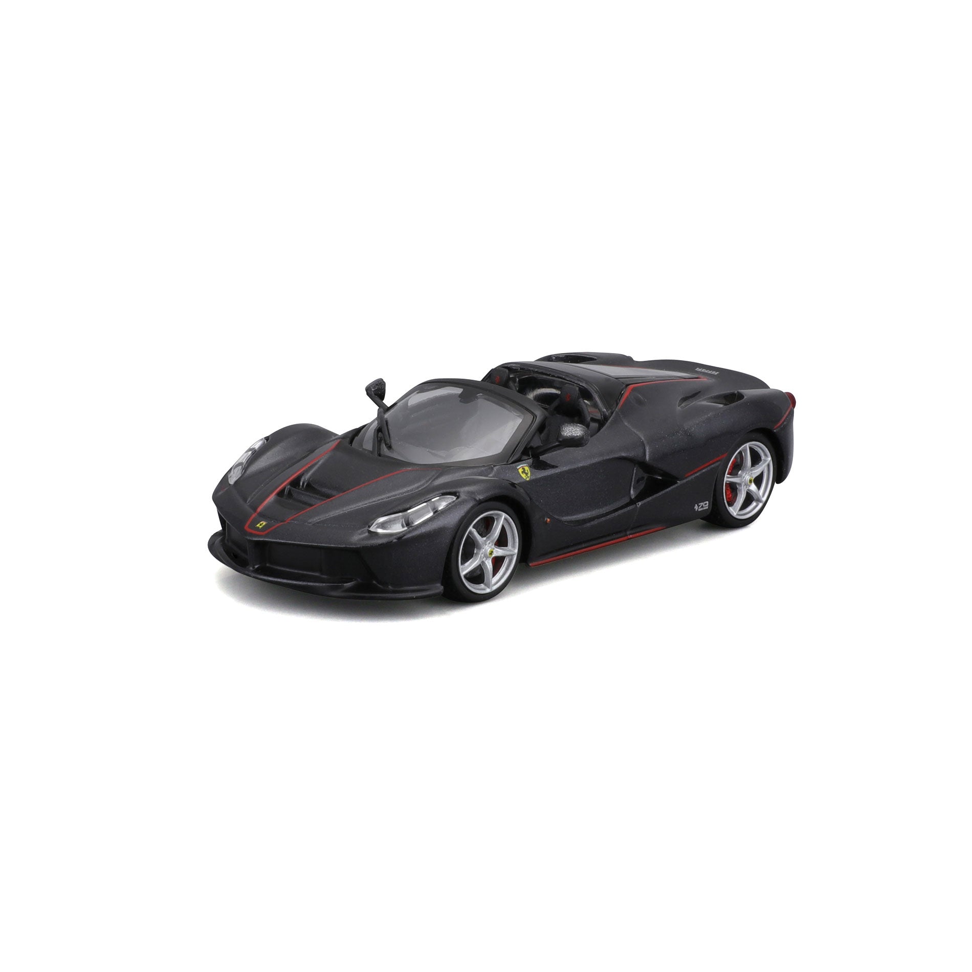 18-36907 BK - Bburago - 1:43 - Ferrari Signature - LaFerrari Aperta - Nera met