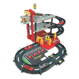 18-31204 Bburago Ferrari R&P - Parking garage + 2 auto Ferrari - 1:43