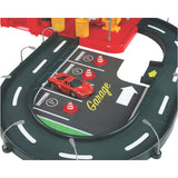 18-31204 Bburago Ferrari R&P - Parking garage + 2 auto Ferrari - 1:43