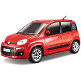 * 18-22123 Bburago - Fiat Panda, rossa - Scala 1:24