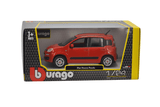 *18-22123 Bburago - Fiat Panda, rossa - Scala 1:24