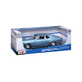 10-31132 - Bburago Maisto - 1:18 - 1970 CHEVROLET NOVA SS COUPE - Blu Met.