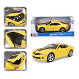31173 Bburago Maisto - Chevrolet Camaro RS (2010), gialla - 1:18