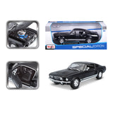 10-31166 BK Bburago Maisto - Ford Mustang Fastback (1967), nera - 1:18