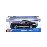10-31166 BK Bburago Maisto - Ford Mustang Fastback (1967), nera - 1:18