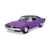 10-31387 Bburago Maisto - Dodge Charger R/T (1969), viola - 1:18