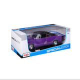 10-31387 Bburago Maisto - Dodge Charger R/T (1969), viola - 1:18