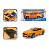 31197 OG Bburago Maisto - Ford Mustang (2015), arancione - Scala 1:18