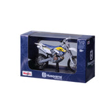 10-32706 Bburago Maisto - Husqvarna FE 501, moto con cavalletto - Scala 1:12