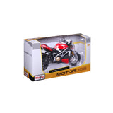 10-11024 - Bburago Maisto - 1:12 Moto - Ducati Super Naked S 11024 - Rossa